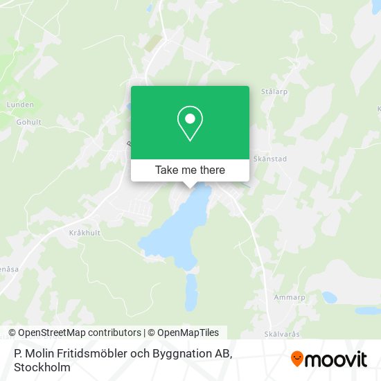P. Molin Fritidsmöbler och Byggnation AB map