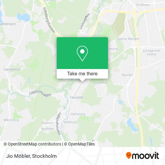 Jio Möbler map