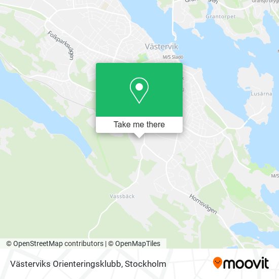 Västerviks Orienteringsklubb map