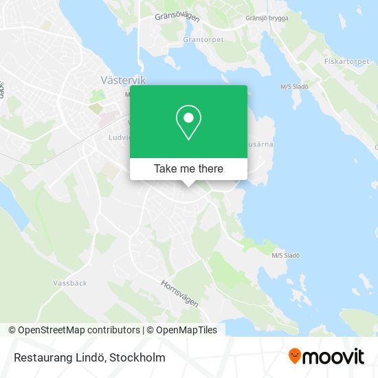 Restaurang Lindö map
