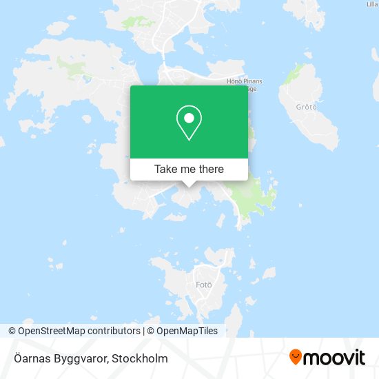 Öarnas Byggvaror map