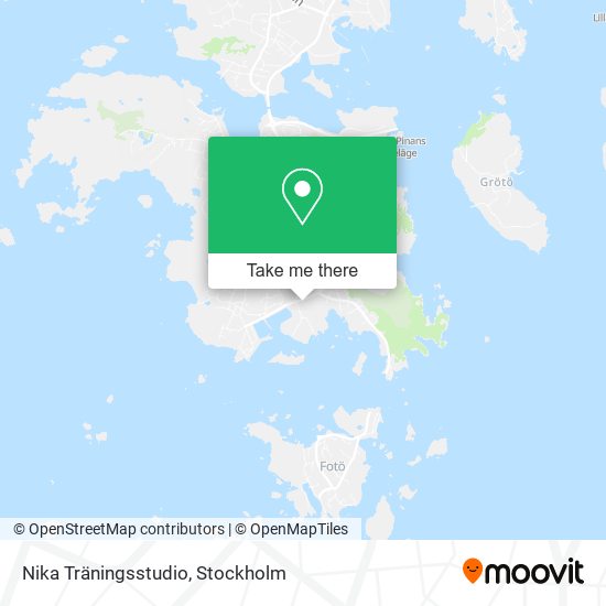 Nika Träningsstudio map