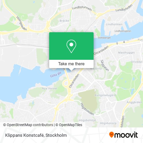 Klippans Konstcafé map