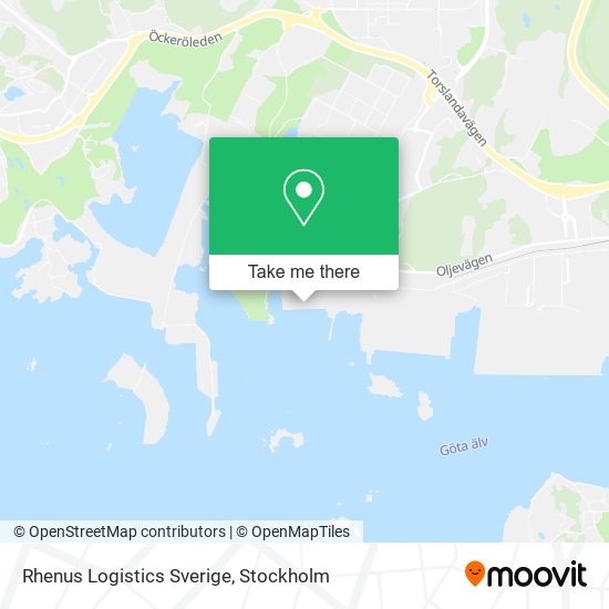 Rhenus Logistics Sverige map