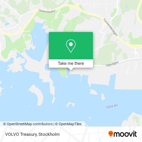 VOLVO Treasury map