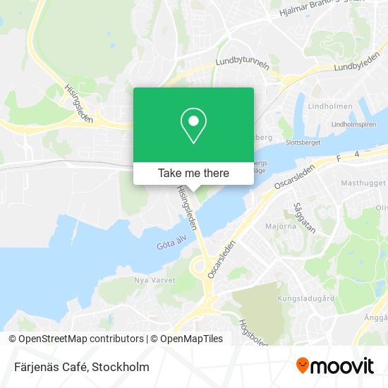 Färjenäs Café map