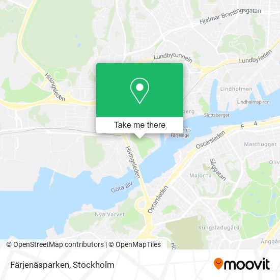 Färjenäsparken map