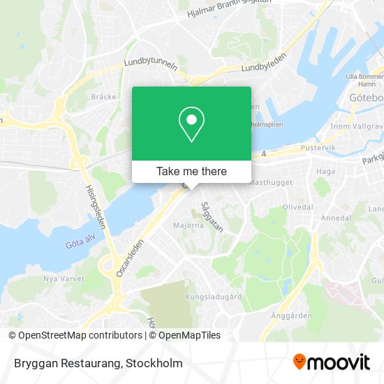 Bryggan Restaurang map