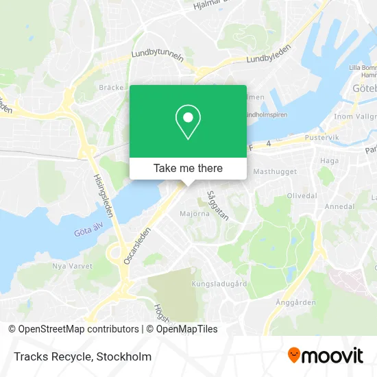 Tracks Recycle map