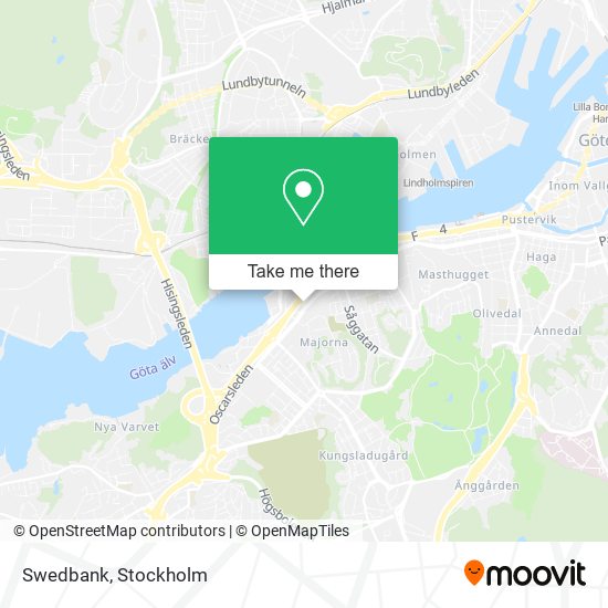 Swedbank map