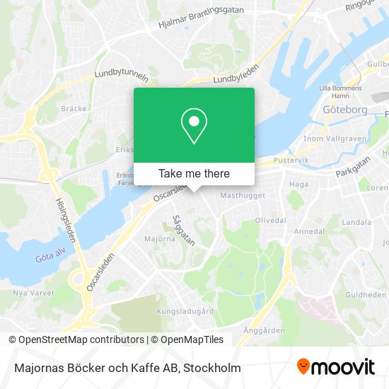 Majornas Böcker och Kaffe AB map