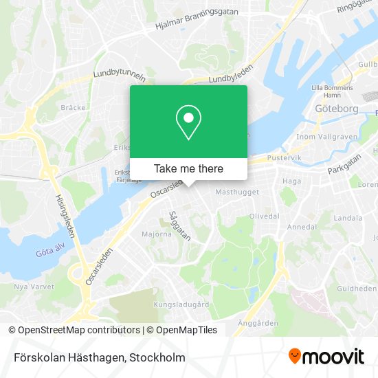 Förskolan Hästhagen map