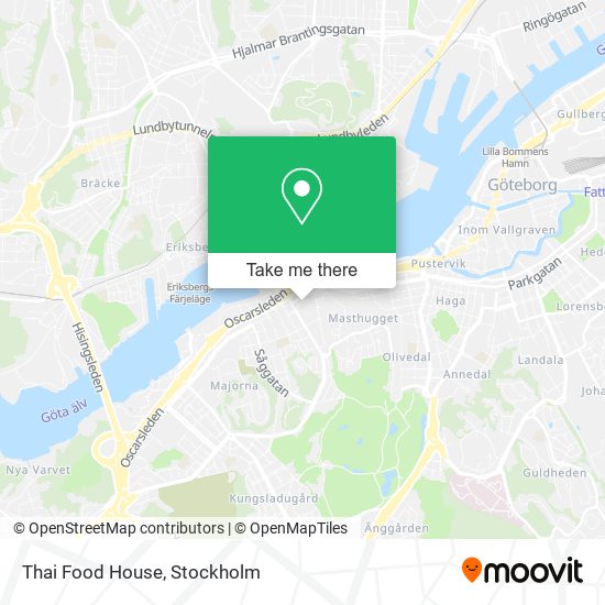 Thai Food House map