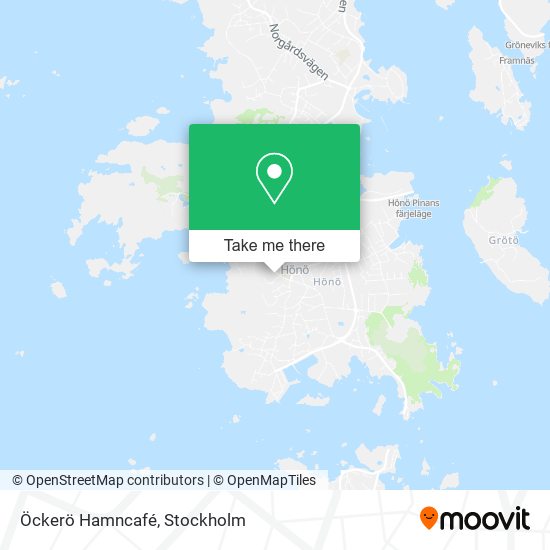 Öckerö Hamncafé map