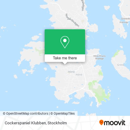 Cockerspaniel Klubben map