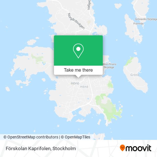 Förskolan Kaprifolen map