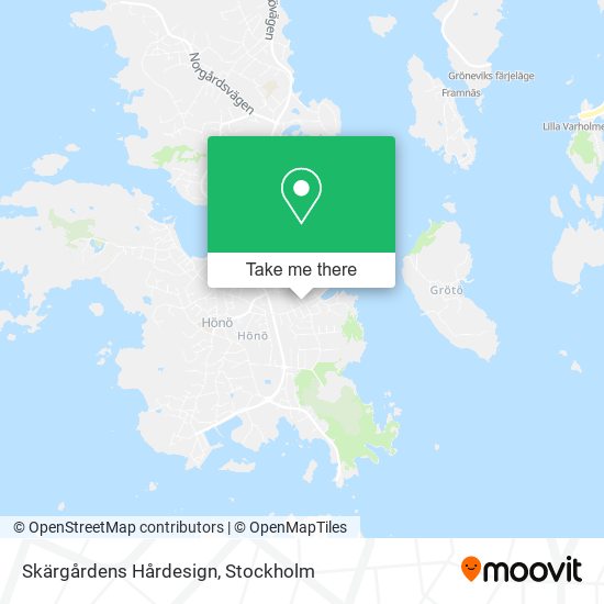 Skärgårdens Hårdesign map