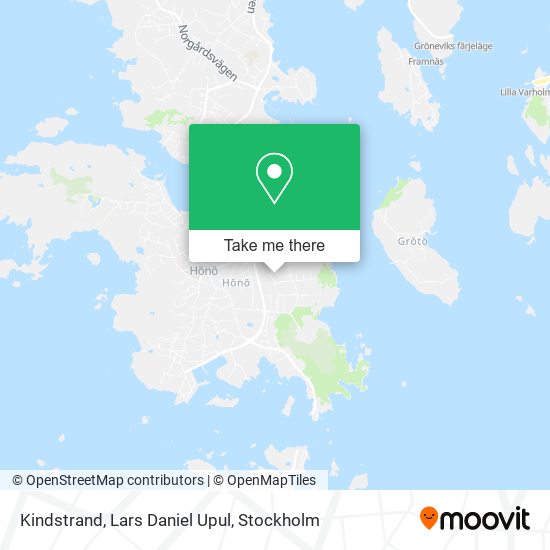 Kindstrand, Lars Daniel Upul map