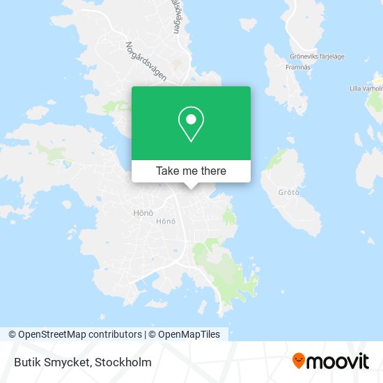 Butik Smycket map