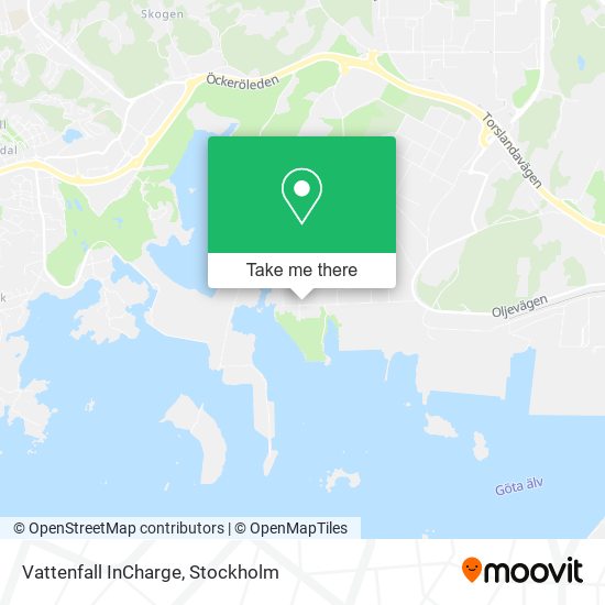 Vattenfall InCharge map