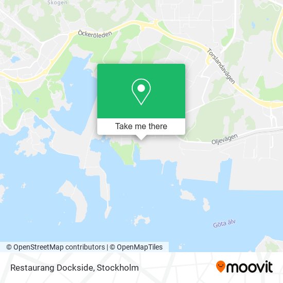 Restaurang Dockside map