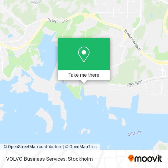 VOLVO Business Services map