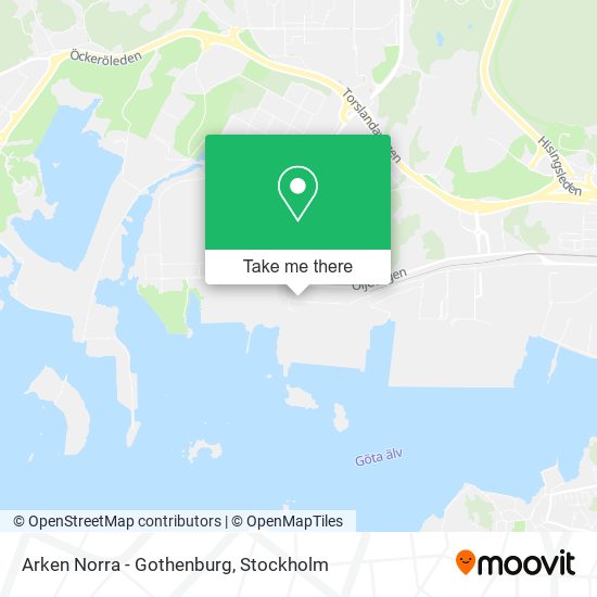 Arken Norra - Gothenburg map