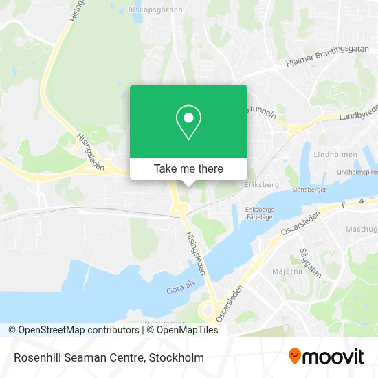 Rosenhill Seaman Centre map