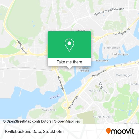 Kvillebäckens Data map