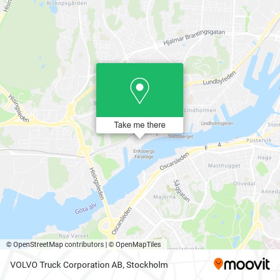 VOLVO Truck Corporation AB map