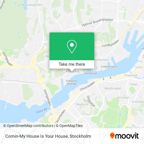 Comin-My House Is Your House map