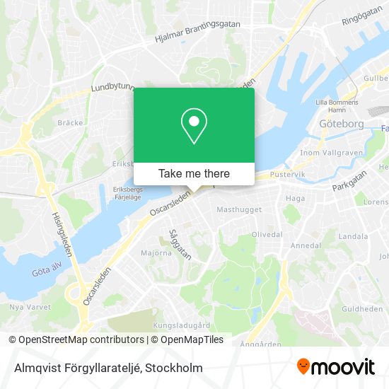 Almqvist Förgyllarateljé map