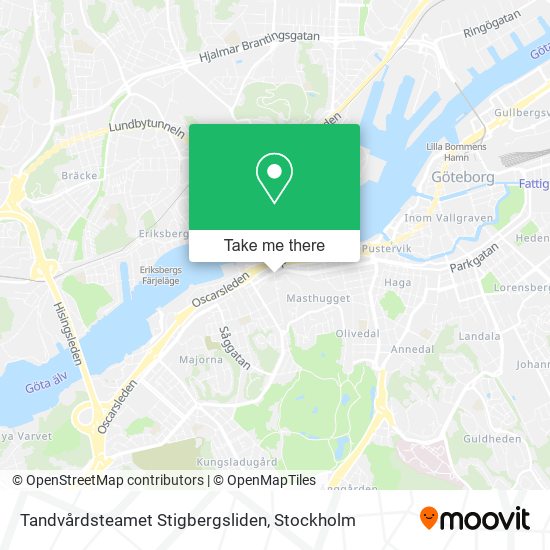 Tandvårdsteamet Stigbergsliden map
