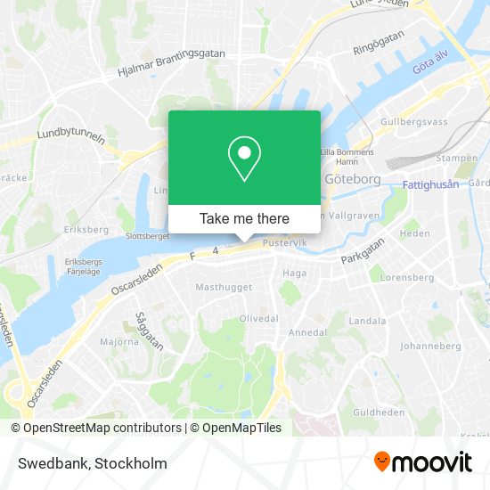 Swedbank map