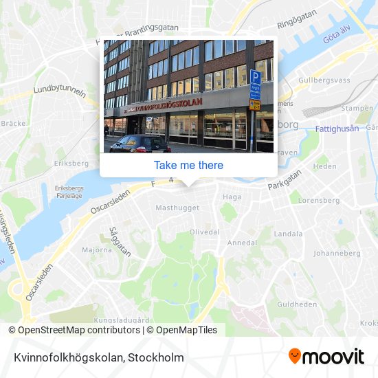 Kvinnofolkhögskolan map