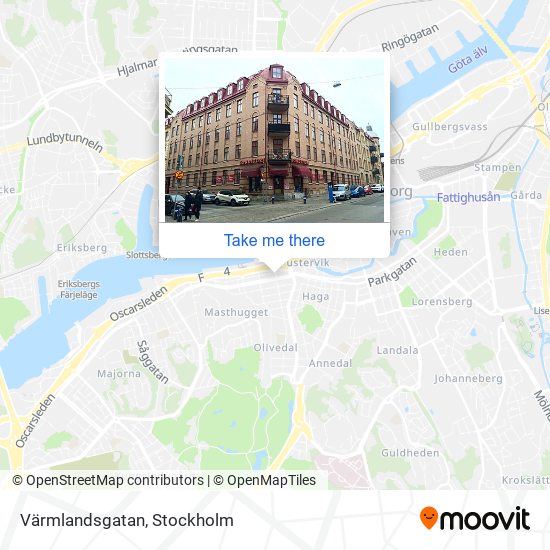 Värmlandsgatan map