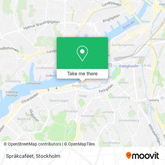 Språkcaféet map