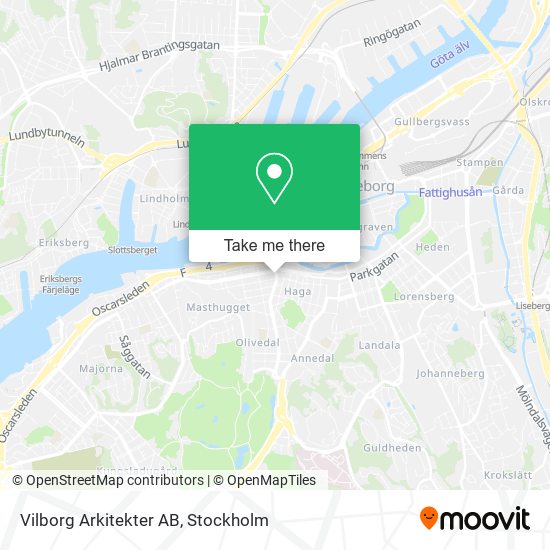 Vilborg Arkitekter AB map