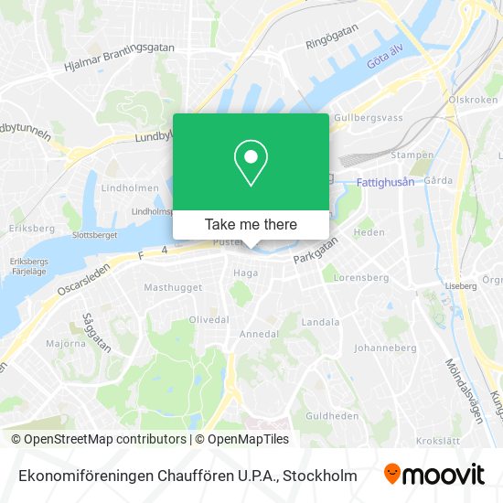 Ekonomiföreningen Chauffören U.P.A. map