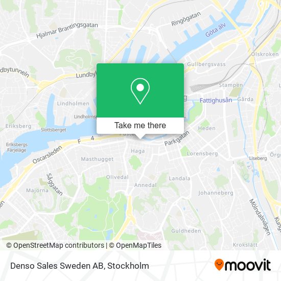 Denso Sales Sweden AB map