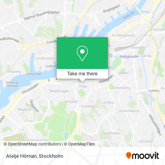 Ateljé Hörnan map