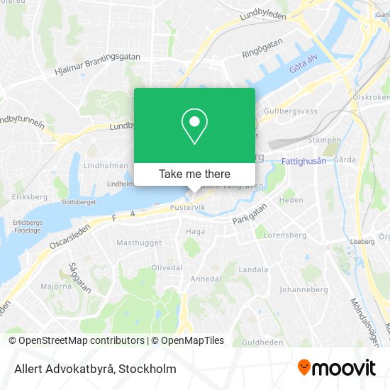 Allert Advokatbyrå map