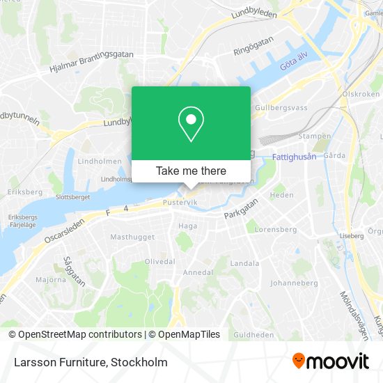 Larsson Furniture map