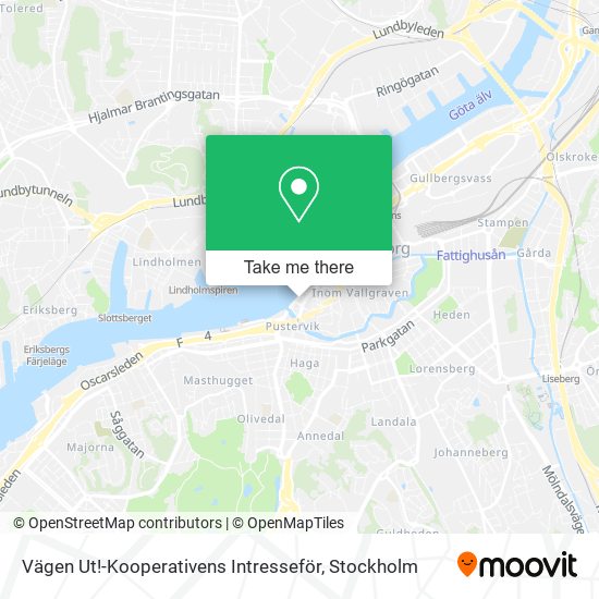 Vägen Ut!-Kooperativens Intresseför map