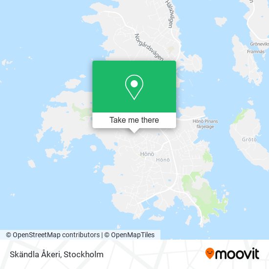 Skändla Åkeri map