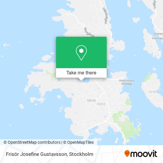 Frisör Josefine Gustavsson map