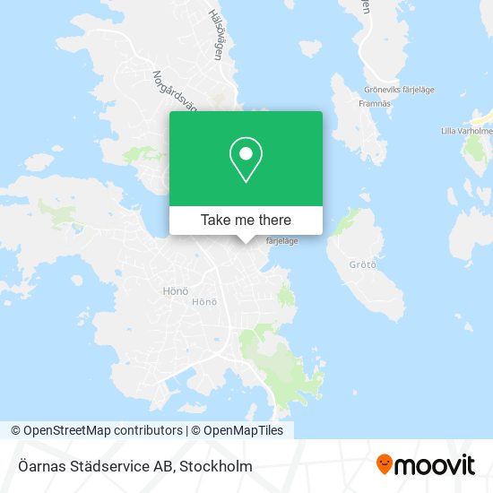 Öarnas Städservice AB map