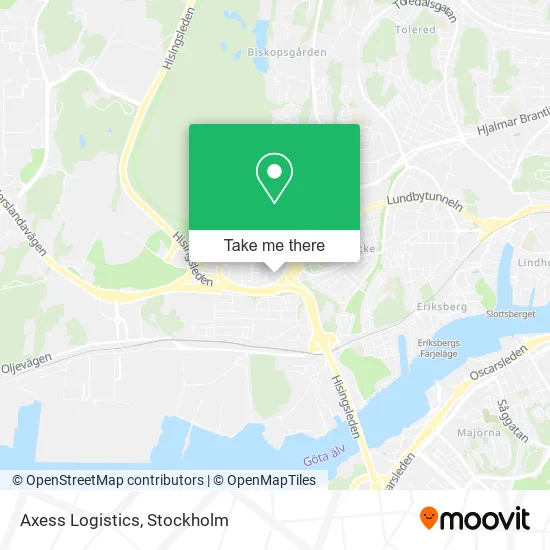 Axess Logistics map