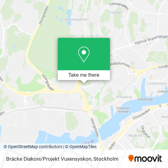 Bräcke Diakoni / Projekt Vuxensyskon map