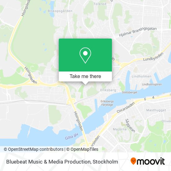 Bluebeat Music & Media Production map